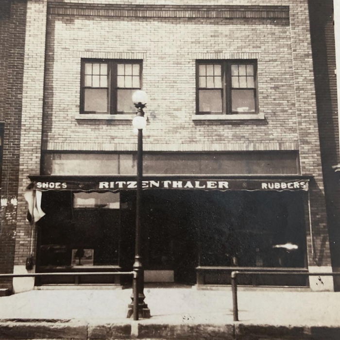 Ritz Hotel (The Ritz) - Ritzenthaler Shoe Store In Wauseon Ohio - Owner Of Ritz Hotel (newer photo)